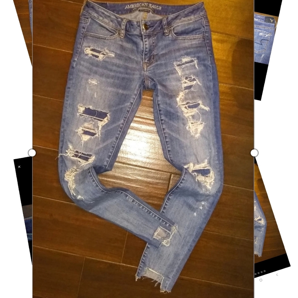 American Eagle Super Low Jegging
